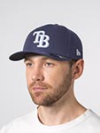 Бейсболка NEW ERA арт. 60646809 Tampa Bay Rays MLB (синий)